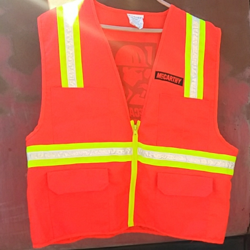 OccUlux "McCarthy" Medium Hi-Viz Saftey Vest